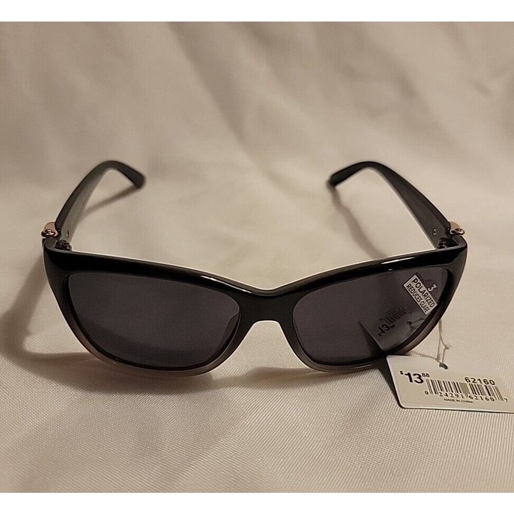 Piranha Emma Black Polarized Fashion Womens Sunglasses Style # 62160 Two-Tone